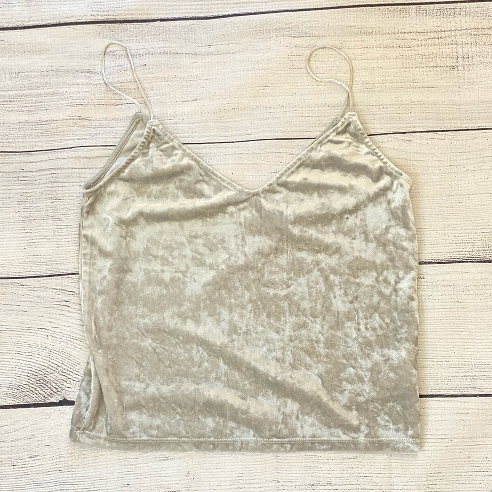 H&M velvet top